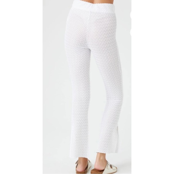 FOREVER 21 ~Crochet Flare Pants (NWT) - Picture 8 of 9